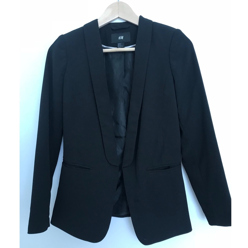 Black H&M blazer (lined) NWOT